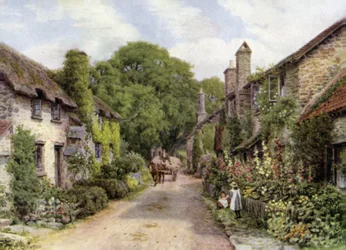 Bossington, près de Porlock, Somerset